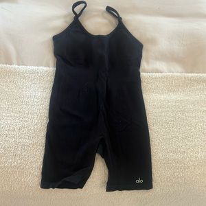 Alo black onesie